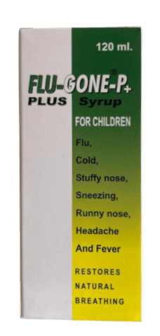 FLUGONE P CHILDREN SYRUP 120ML