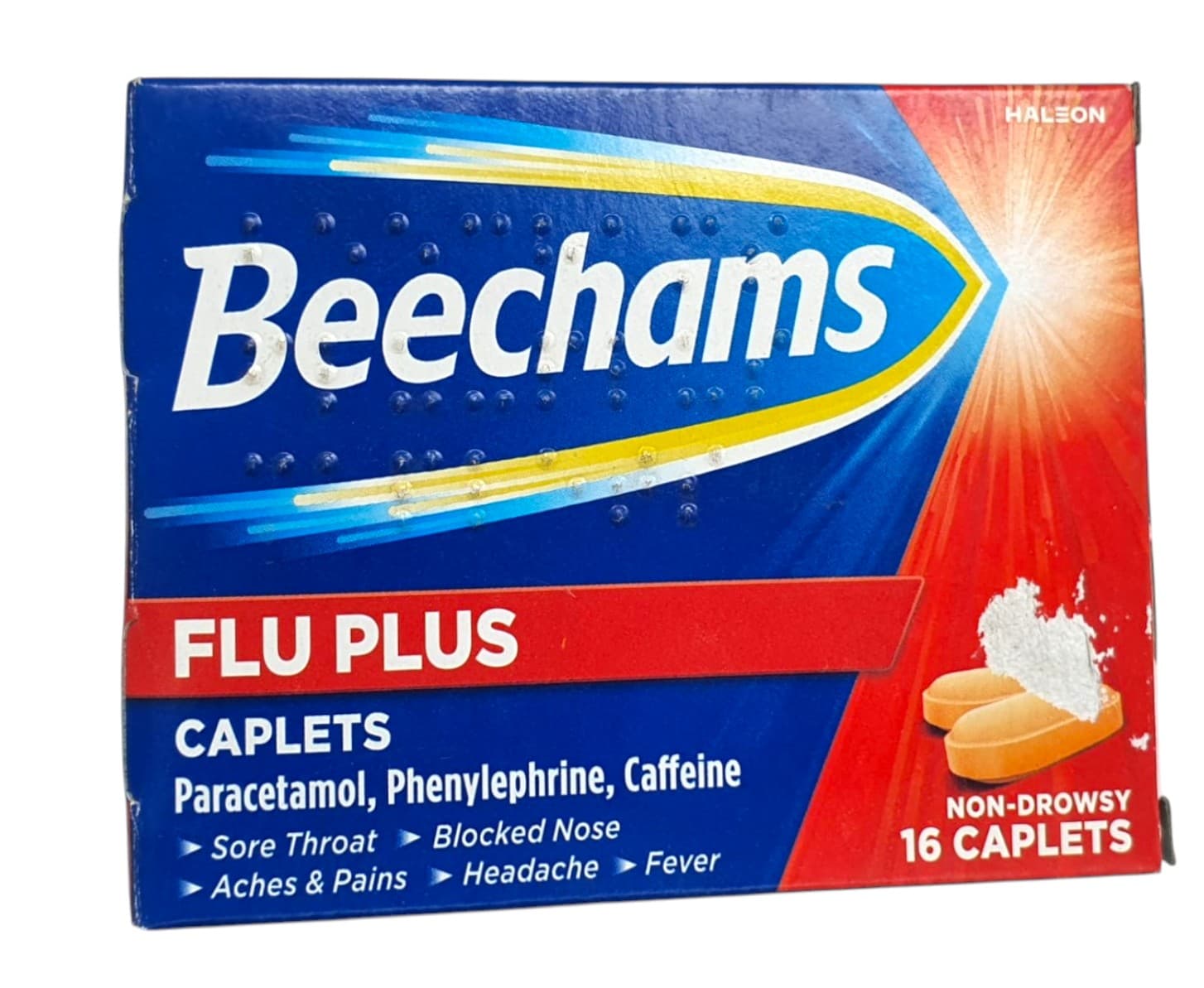 BEECHAMS FLU PLUS CAPLETS 16'S